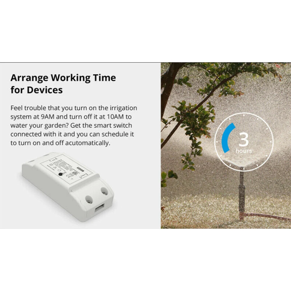 High Quality Wifi Switch Switch Works 10 PCS 10A/2200W Affordable Basic Low-cost R2 Timer Electrical Equipment
High Quality Wifi Switch Switch Works 10 PCS 10A/2200W Affordable Basic Low-cost R2 Timer Electrical Equipment