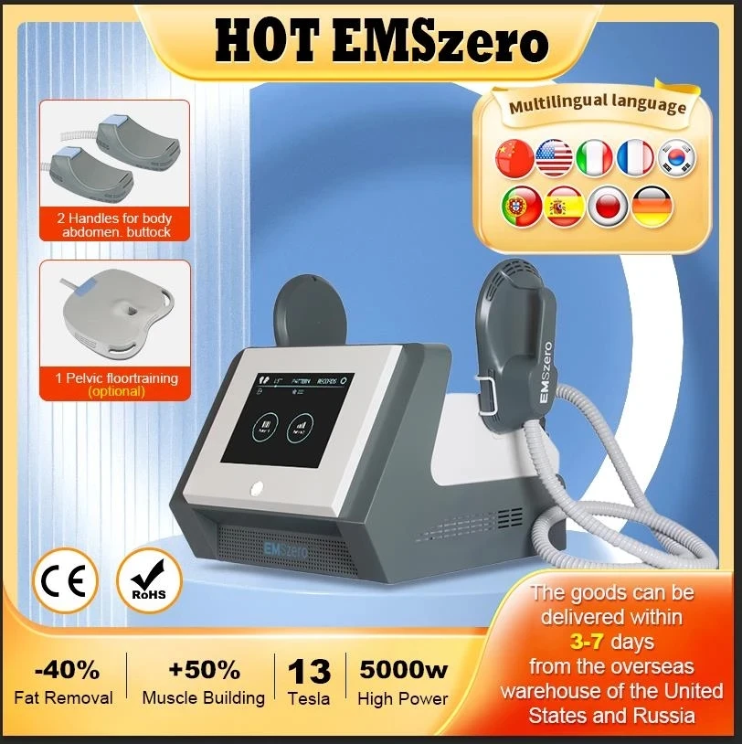 2023 EMSzero NEO Portable 14 Tesla 6000W Hi-Emt Bady Muscle Machine Handles With Pelvic Stimulation Pads Optional
2023 EMSzero NEO Portable 14 Tesla 6000W Hi-Emt Bady Muscle Machine Handles With Pelvic Stimulation Pads Optional