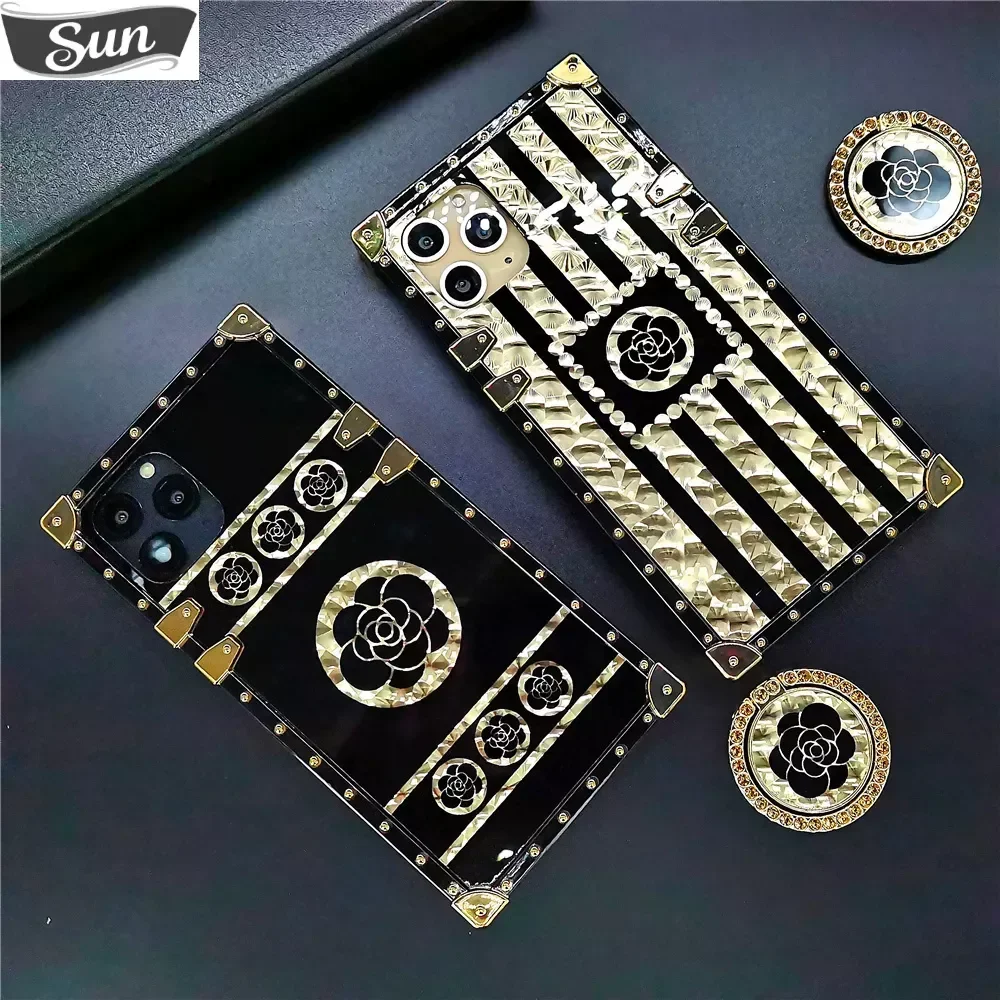 Luxury Glitter Rose Flower Case for Samsung Galaxy S22 Ultra S23 Plus Note 20 10 S21 FE S20 Plus S10 S9 Gold Square Phone Cover
Luxury Glitter Rose Flower Case for Samsung Galaxy S22 Ultra S23 Plus Note 20 10 S21 FE S20 Plus S10 S9 Gold Square Phone Cover