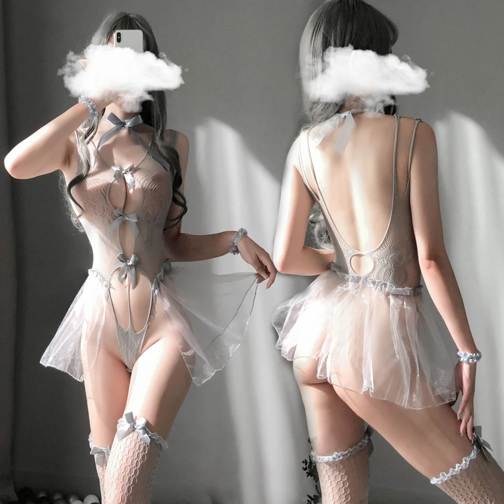 Sexy Lingerie Butterfly Strap Erotic Night Skirt Transparent Spandex Kawaii Cosplay Costume Set Uniform Temptation for Women New
Sexy Lingerie Butterfly Strap Erotic Night Skirt Transparent Spandex Kawaii Cosplay Costume Set Uniform Temptation for Women New