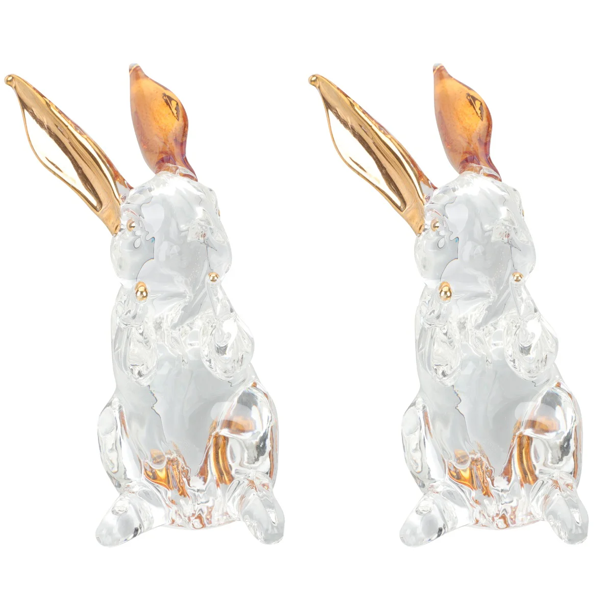 Blown Figurines Rabbit Crystalhand Bunny Statue Garden Figurine Paperweight Ornaments Fairies Miniature Accessoriesornament
Blown Figurines Rabbit Crystalhand Bunny Statue Garden Figurine Paperweight Ornaments Fairies Miniature Accessoriesornament
