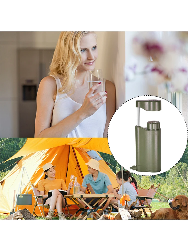 6-Stage Portable Water Purifier Pump 6-Stage Survival Water Purifier0.01 Micron High Precision Purification With Compass
6-Stage Portable Water Purifier Pump 6-Stage Survival Water Purifier0.01 Micron High Precision Purification With Compass