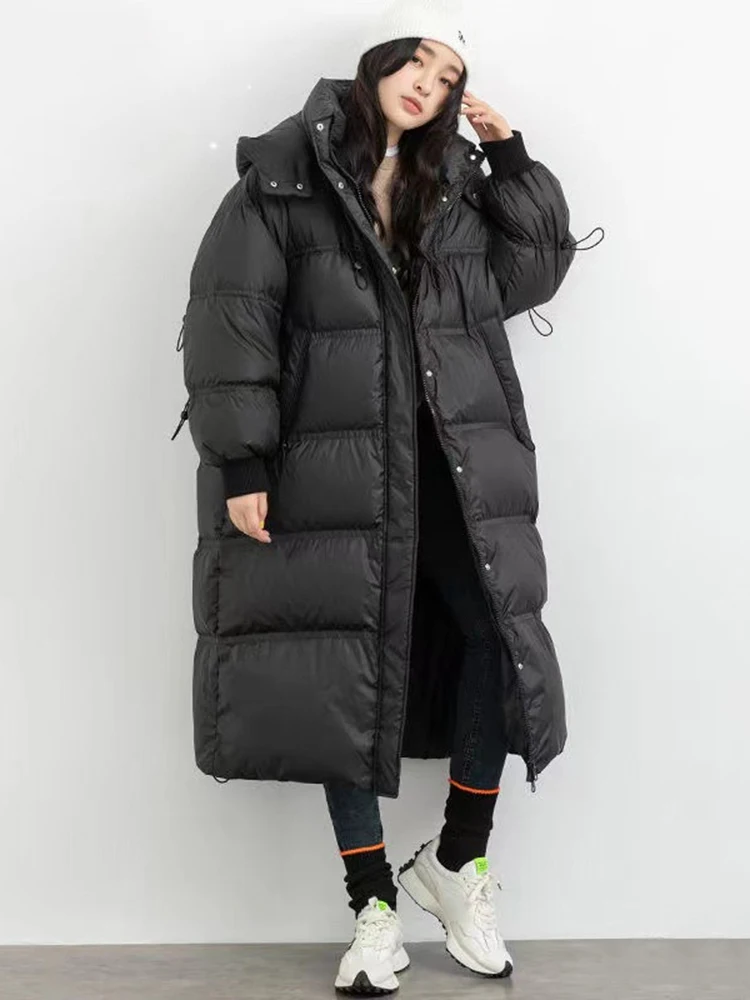 Long Jacket Winter Women 2022 Thicken Parka Cotton High Quality Fashion Hooded Female Long Coat Padded Warm Black Outwear
Long Jacket Winter Women 2022 Thicken Parka Cotton High Quality Fashion Hooded Female Long Coat Padded Warm Black Outwear