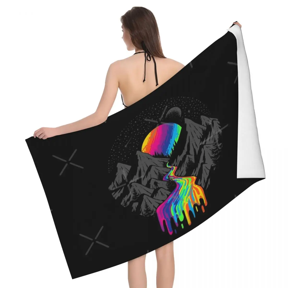 Cosmic River 80x130cm Bath Towel Brightly Printed For School Personalised Pattern
Cosmic River 80x130cm Bath Towel Brightly Printed For School Personalised Pattern