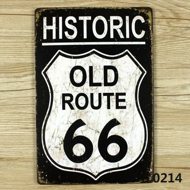 Металлическая живопись, жестяные знаки Route 66, настенная наклейка, домашний декор, железные картины для дома, офиса, гаража
Металлическая живопись, жестяные знаки Route 66, настенная наклейка, домашний декор, железные картины для дома, офиса, гаража