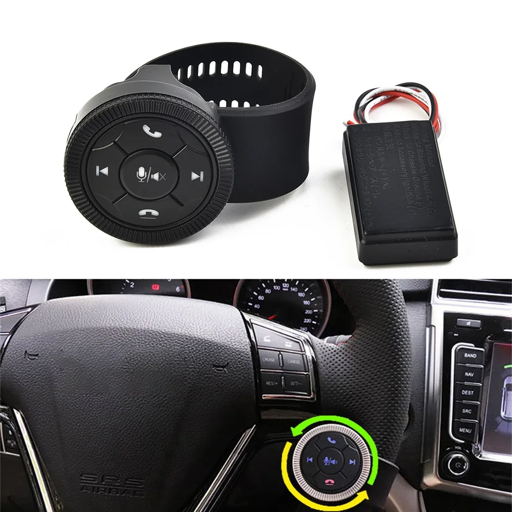 Black Customize Button Steering Wheel Control Universal Car Radio GPS Car Smart Steering Wheel Controll Button Car Accessories
Black Customize Button Steering Wheel Control Universal Car Radio GPS Car Smart Steering Wheel Controll Button Car Accessories