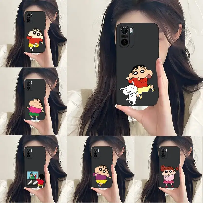 Crayon Shin-chan Phone Case Fundas For Xiaomi Mi 12 Pro 11 11T 11i 11X 9T 10T Poco M3 Pro X3 Nfc F3 Redmi 9 8 Black Cover
Crayon Shin-chan Phone Case Fundas For Xiaomi Mi 12 Pro 11 11T 11i 11X 9T 10T Poco M3 Pro X3 Nfc F3 Redmi 9 8 Black Cover
