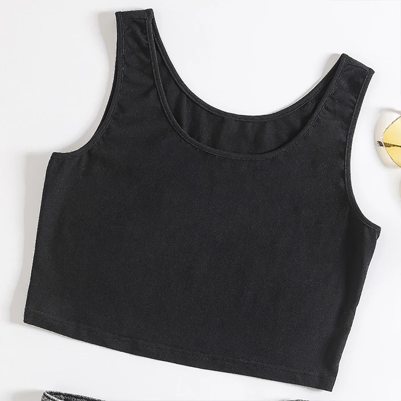 Summer Simple Female Tankk Tops 2022 New Sleeveless Women's Vest Solid Color Ladies Fashion Crop Tops
Summer Simple Female Tankk Tops 2022 New Sleeveless Women's Vest Solid Color Ladies Fashion Crop Tops