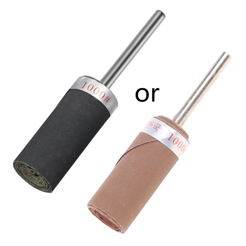 3mm Shank Sandpaper Rod 180# to 2000# Sand Paper Bar Portable Electric Buffing Grinding for Head for Glass Stone Polishi
3mm Shank Sandpaper Rod 180# to 2000# Sand Paper Bar Portable Electric Buffing Grinding for Head for Glass Stone Polishi