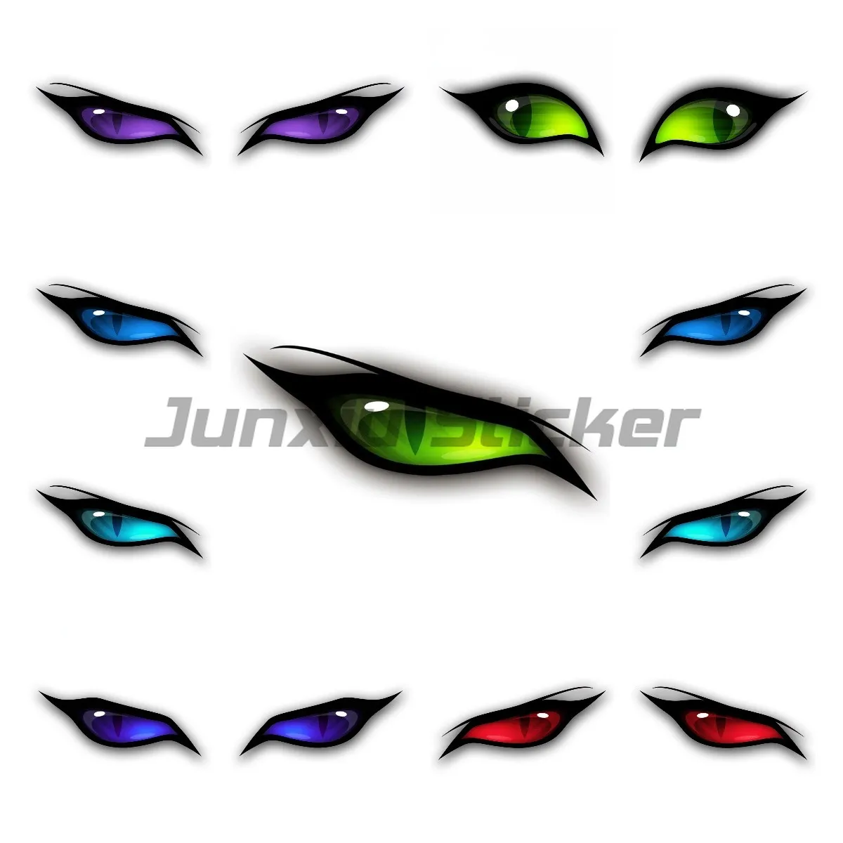 Various Colors Green Eyes Car Stickers Laptop Scratch-Proof VAN Waterproof Decal Occlusion Scratch Vinyl Car Wrap
Various Colors Green Eyes Car Stickers Laptop Scratch-Proof VAN Waterproof Decal Occlusion Scratch Vinyl Car Wrap
