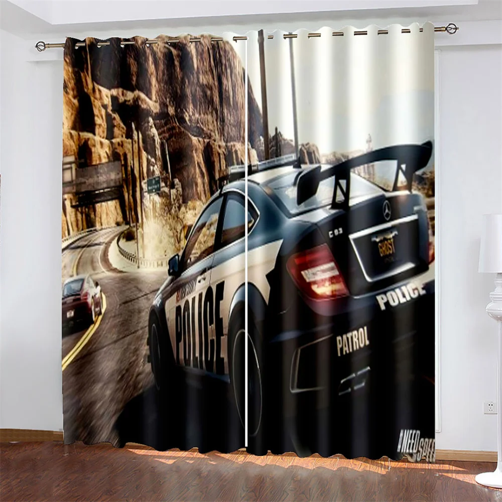 Cortinas opacas para dormitorio con dibujos de coches deportivos, tejido con dos cortinas independientes, izquierda y derecha
Cortinas opacas para dormitorio con dibujos de coches deportivos, tejido con dos cortinas independientes, izquierda y derecha