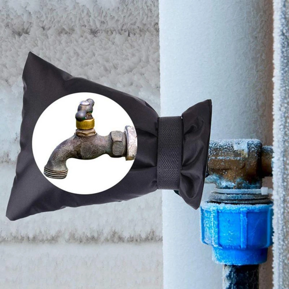 1pcs Outdoor Faucet Cover Anti-Freeze Hose Bib Water Faucet Protector Frost Protection Cover Winter Tap Cloth Cover
1pcs Outdoor Faucet Cover Anti-Freeze Hose Bib Water Faucet Protector Frost Protection Cover Winter Tap Cloth Cover