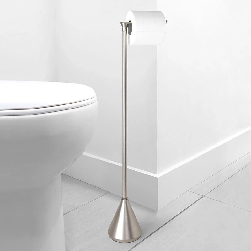 Paper towel rack toilet roll paper rack floor stainless steel non-punched toilet paper hanger toilet room
Paper towel rack toilet roll paper rack floor stainless steel non-punched toilet paper hanger toilet room