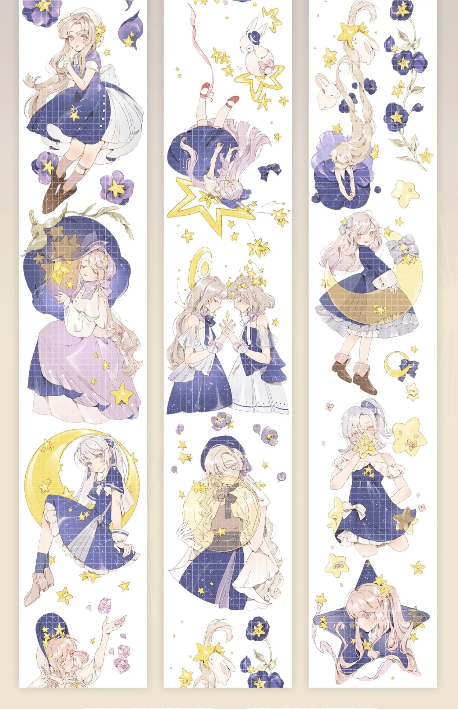 planet girl PET Tape Journal Washi Decorative Stickers 
planet girl PET Tape Journal Washi Decorative Stickers