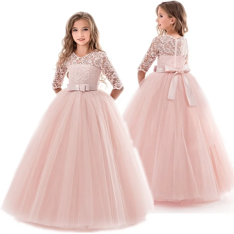 Teenage Girls Dress Summer Children's Clothing Party Elegant Princess Long Tulle Baby Girls Kids Lace Wedding Ceremony Dresses
Teenage Girls Dress Summer Children's Clothing Party Elegant Princess Long Tulle Baby Girls Kids Lace Wedding Ceremony Dresses