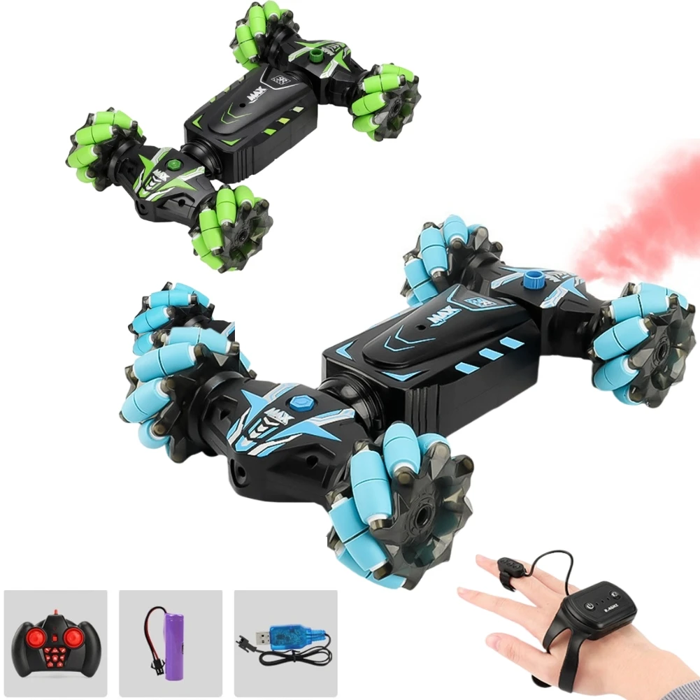 4WD 2.4GHz Gesture Sensing Twist RC Stunt Car Watch Remote Control Off-Road Toys Gift Electronic Toy for Kids Boy
4WD 2.4GHz Gesture Sensing Twist RC Stunt Car Watch Remote Control Off-Road Toys Gift Electronic Toy for Kids Boy