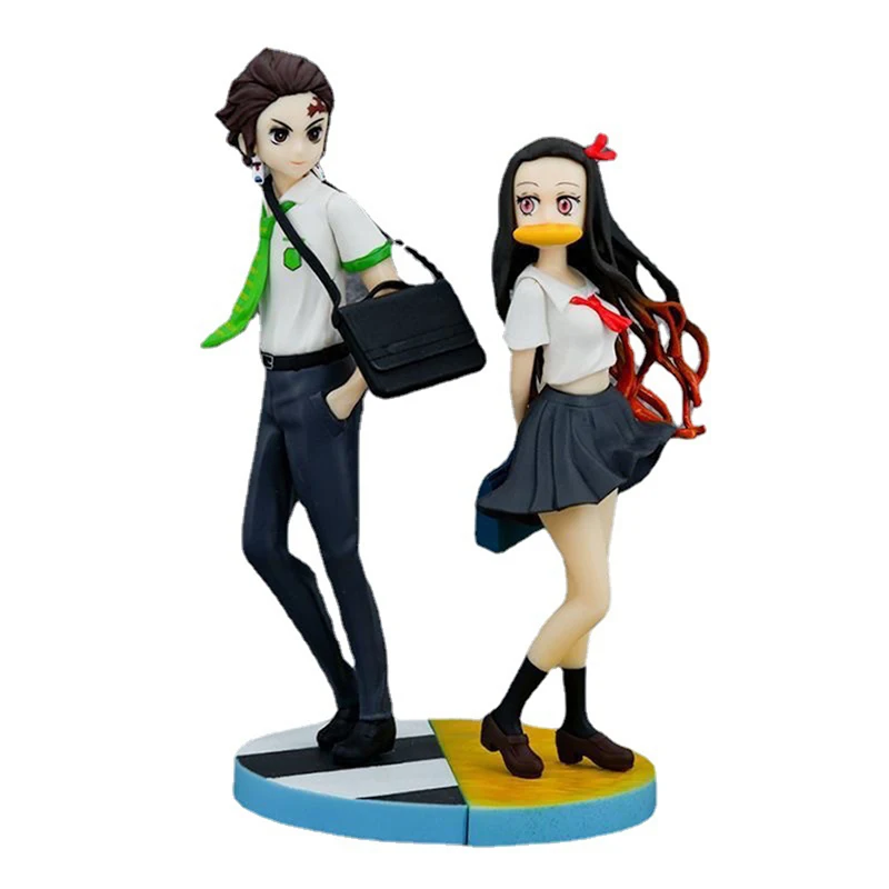 20cm Anime Demon Slayer Action Figure Kamado Tanjirou Nezuko Uniform Kimetsu No Yaiba Kawaii Doll PVC Collectible Model Toy Gift
20cm Anime Demon Slayer Action Figure Kamado Tanjirou Nezuko Uniform Kimetsu No Yaiba Kawaii Doll PVC Collectible Model Toy Gift