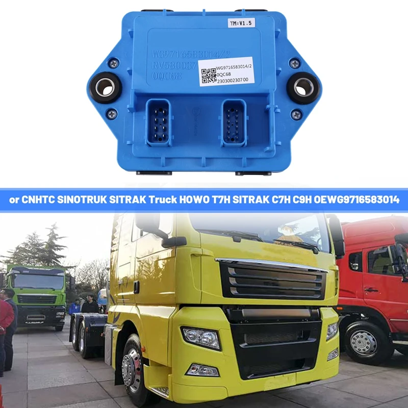 

Vehicle Trailer Module For CNHTC SINOTRUK SITRAK Truck HOWO T7H SITRAK C7H C9H Part Number:WG9716583014