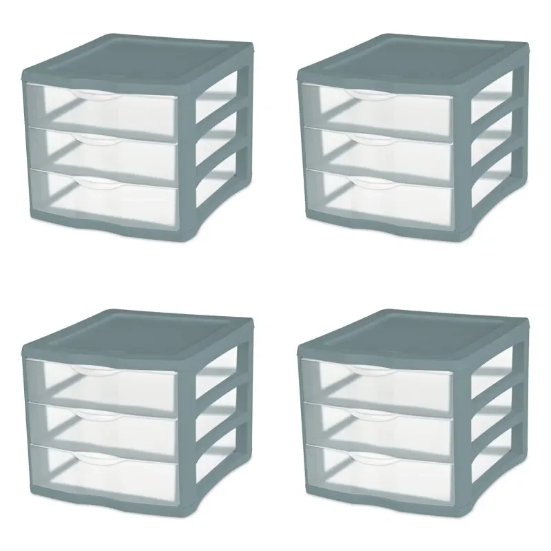 3 Drawer Unit, Plastic, Aqua Slate, Adult, Set of 4 Easy Cleaning
3 Drawer Unit, Plastic, Aqua Slate, Adult, Set of 4 Easy Cleaning