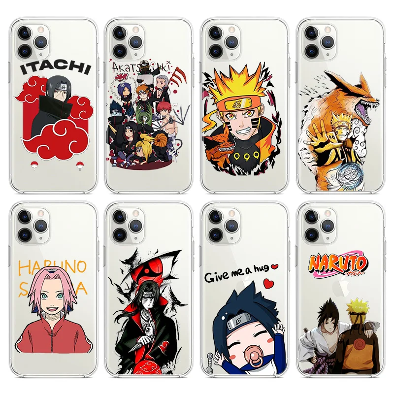 Anime Naruto Akatsukis For Apple iPhone 13 12 11 mini 8 7 6S 6 XS XR X 5 5S SE 2020 Pro Max Plus Transparent Soft Phone Case 
Anime Naruto Akatsukis For Apple iPhone 13 12 11 mini 8 7 6S 6 XS XR X 5 5S SE 2020 Pro Max Plus Transparent Soft Phone Case