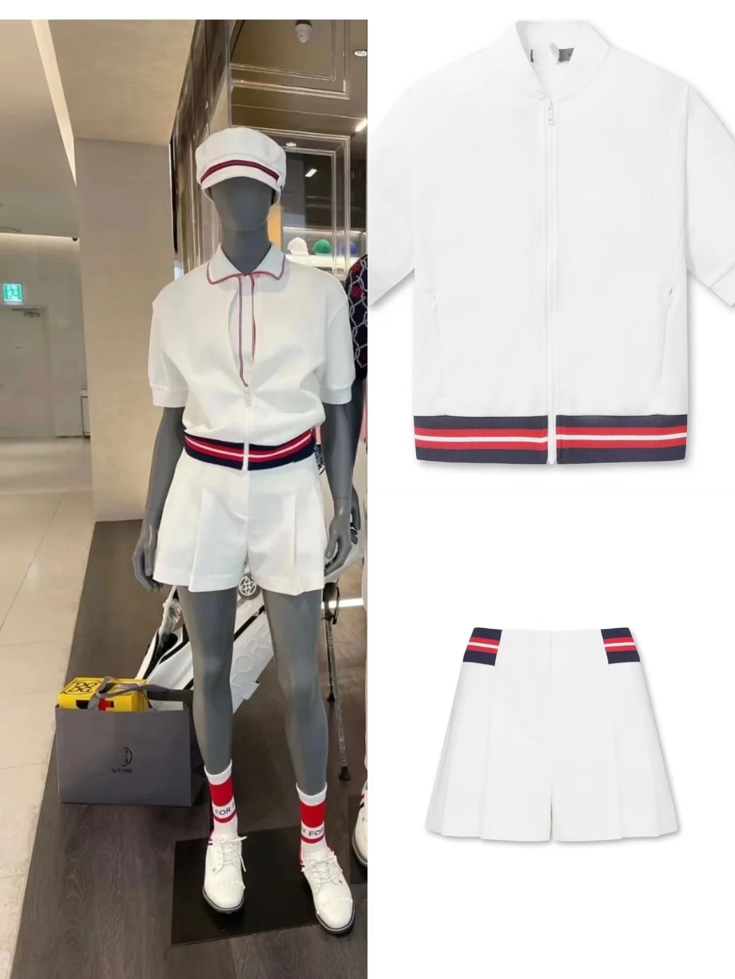 New Golf Jacket Ladies Short Top Zipper Slim Fashion Design 2022 Summer Autumn Outdoor Sportswear Lightweight Golf Suit
New Golf Jacket Ladies Short Top Zipper Slim Fashion Design 2022 Summer Autumn Outdoor Sportswear Lightweight Golf Suit