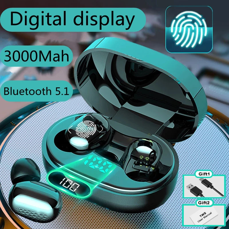 New Original Bluetooth Earphone Wireless Headphones Tws Headset Sports In-Ear Stereo Earbuds Waterproof Noise Reduction HD Mic
New Original Bluetooth Earphone Wireless Headphones Tws Headset Sports In-Ear Stereo Earbuds Waterproof Noise Reduction HD Mic