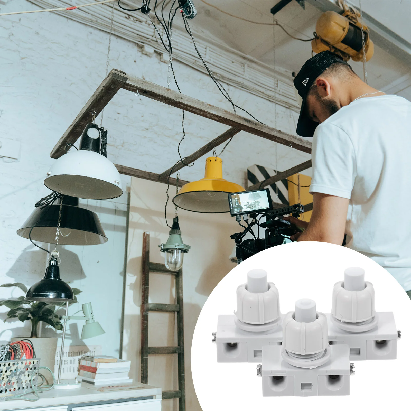 3pcs Switch Auto Locking Switch Replacement Press Button Switch For Appliance Lamps
3pcs Switch Auto Locking Switch Replacement Press Button Switch For Appliance Lamps