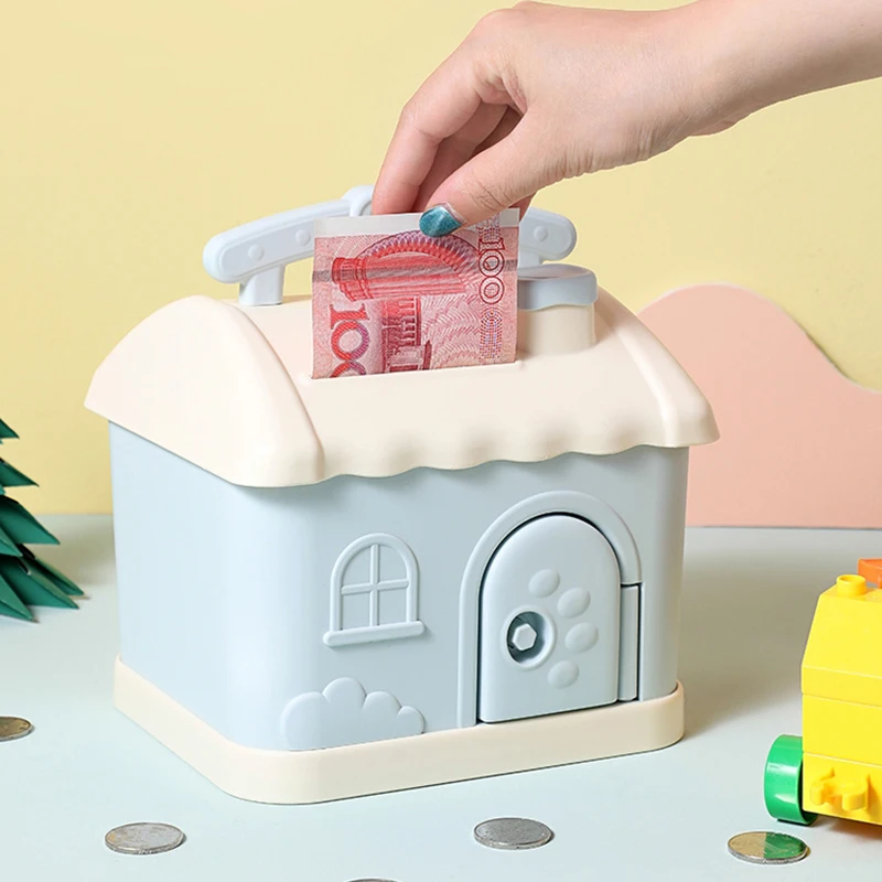 Creative Money Box Banknotes Coins Holder Safe Big Size Cute Piggy Bank Savings with Key for Children Adults Birthday Gif
Creative Money Box Banknotes Coins Holder Safe Big Size Cute Piggy Bank Savings with Key for Children Adults Birthday Gif