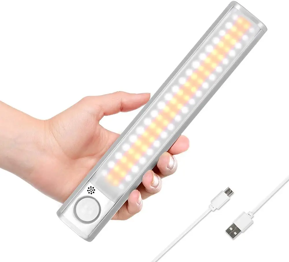LEDs Dimmable 80/120/160 Under Cabinet Light Motion Sensor Closet Lights Long Magnetic Strip Night Lamp For Kitchen Wardrobe
LEDs Dimmable 80/120/160 Under Cabinet Light Motion Sensor Closet Lights Long Magnetic Strip Night Lamp For Kitchen Wardrobe
