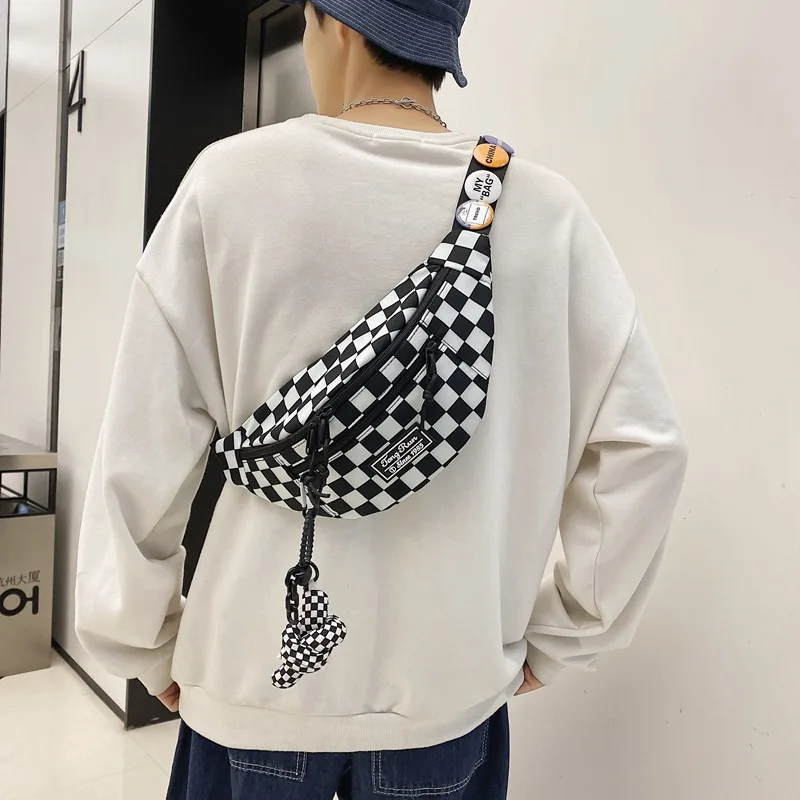 Boys messenger bag Japanese ins tide brand outdoor leisure plaid shoulder bag men's student sports mobile phone chest bag
Boys messenger bag Japanese ins tide brand outdoor leisure plaid shoulder bag men's student sports mobile phone chest bag