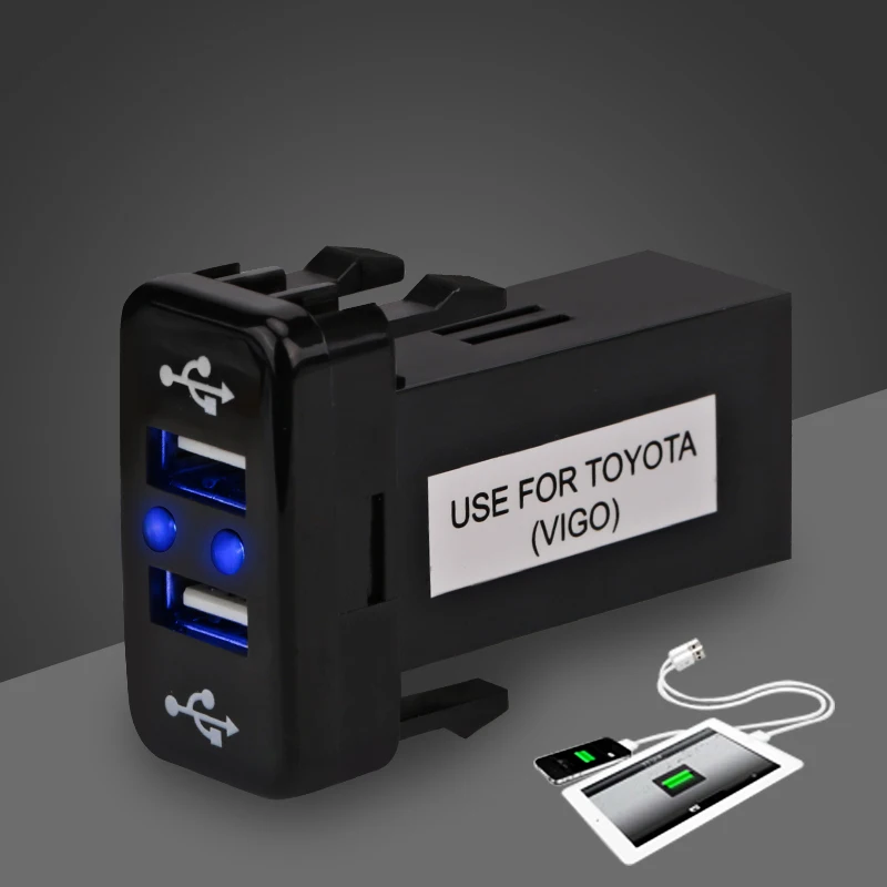 12V 4.2A Car Charging Cigarette Lighter Socket Waterproof Universal Auto Power Outlet Adapter For Toyota Accessories Port Plug
12V 4.2A Car Charging Cigarette Lighter Socket Waterproof Universal Auto Power Outlet Adapter For Toyota Accessories Port Plug