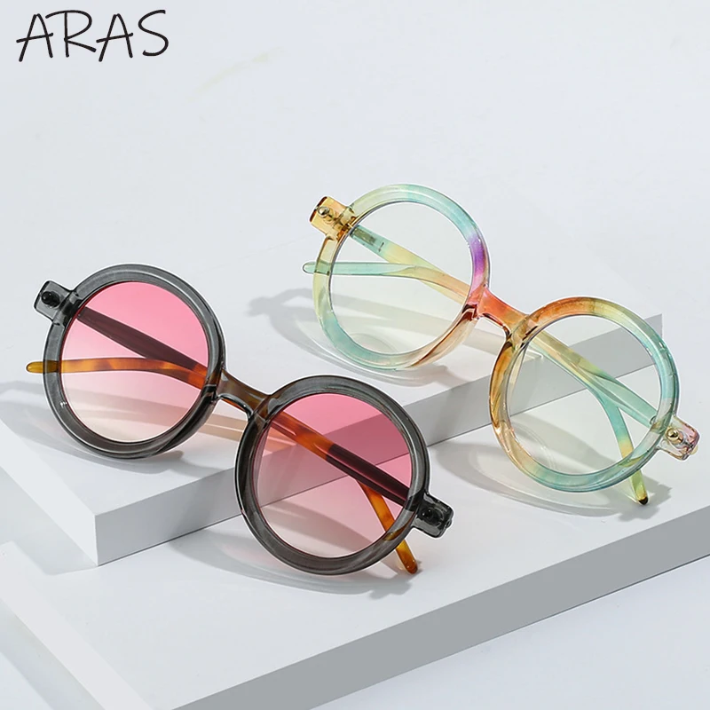 Retro Round Sunglasses Women Small Frame Punk Sun Glasses For Men Clear Gradient Shades UV400 Female Trending Colorful Sunglass
Retro Round Sunglasses Women Small Frame Punk Sun Glasses For Men Clear Gradient Shades UV400 Female Trending Colorful Sunglass