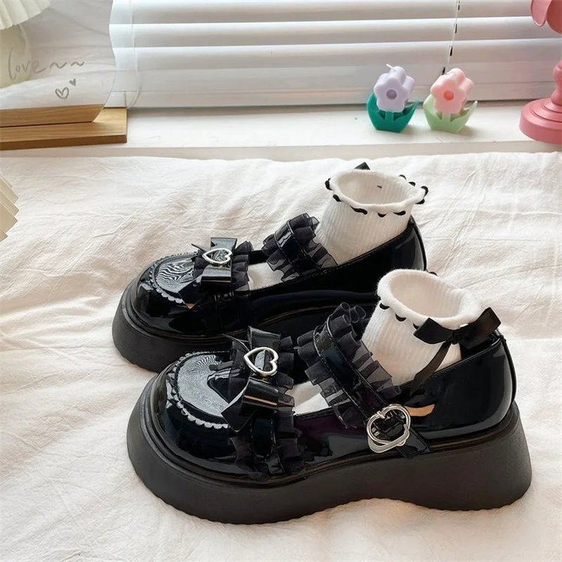 England Wind Japanese Women Shoes 2022 Summer Autumn New Pearl Mary Jane Thick Bottom Buckle Cake Shoes for Women
England Wind Japanese Women Shoes 2022 Summer Autumn New Pearl Mary Jane Thick Bottom Buckle Cake Shoes for Women