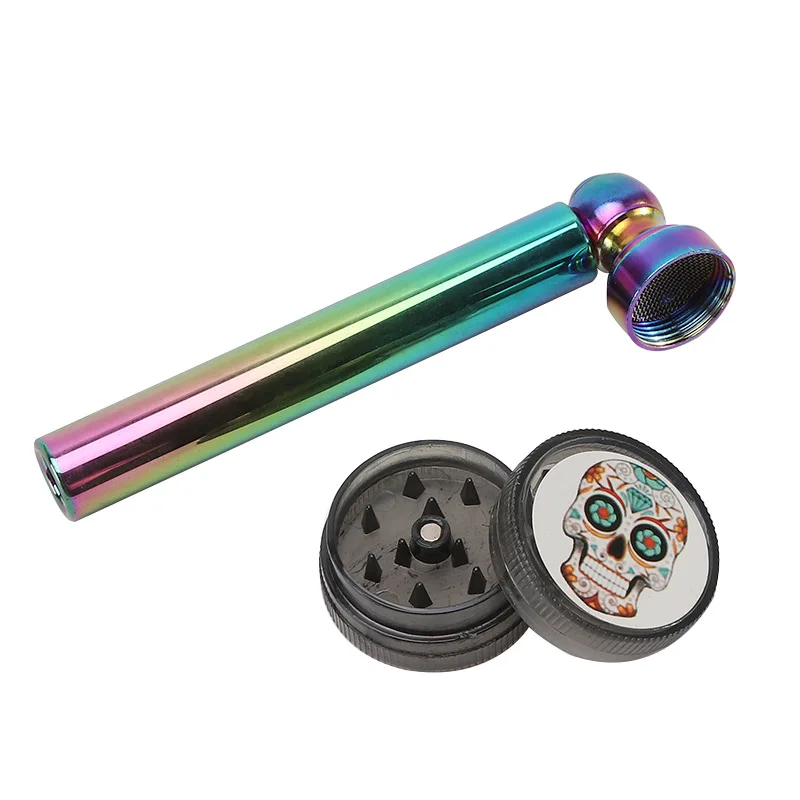 Length 91mm Metal Weed Pipe Kit with Detachable bowl Mesh Plastic Tobacco Herb Grinder Pipes For Filter Smoking Accessories
Length 91mm Metal Weed Pipe Kit with Detachable bowl Mesh Plastic Tobacco Herb Grinder Pipes For Filter Smoking Accessories