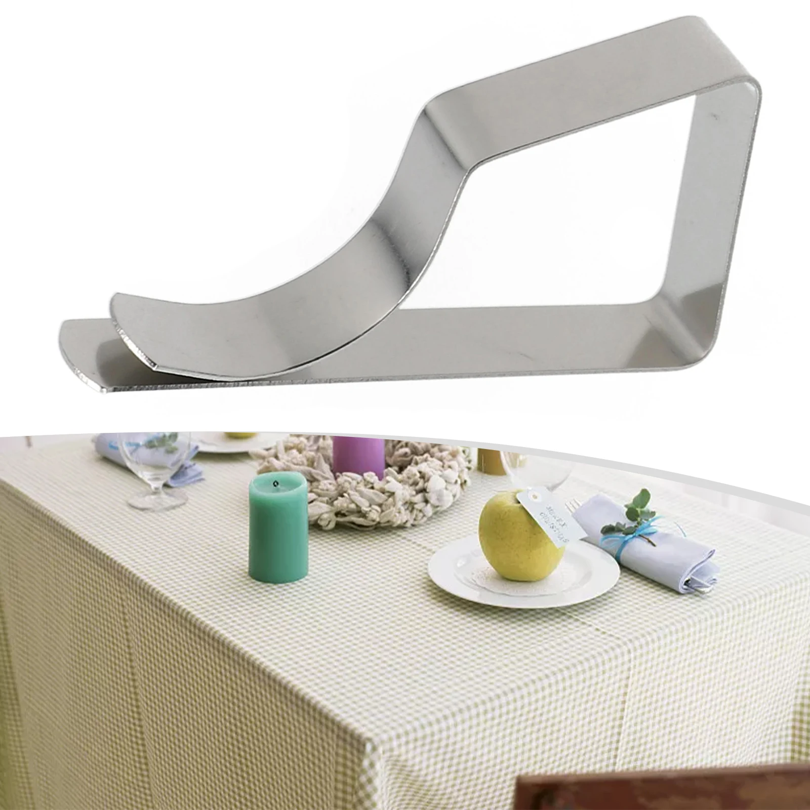 1PC Table Cover Clip Stainless Steel Table Cloths Picnic Clamps Cover Clip Holder Anti-Slip Tablecloth Clamps Table Cover Clip
1PC Table Cover Clip Stainless Steel Table Cloths Picnic Clamps Cover Clip Holder Anti-Slip Tablecloth Clamps Table Cover Clip