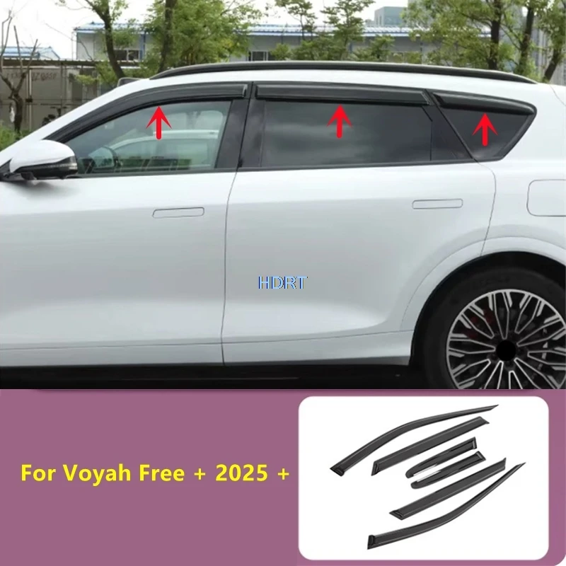 Для Voyah Free + 2025 + автомобильный стиль, оконный козырек, дефлектор, защита от атмосферных воздействий, защита от солнца и дождя, декоративные аксессуары
Для Voyah Free + 2025 + автомобильный стиль, оконный козырек, дефлектор, защита от атмосферных воздействий, защита от солнца и дождя, декоративные аксессуары