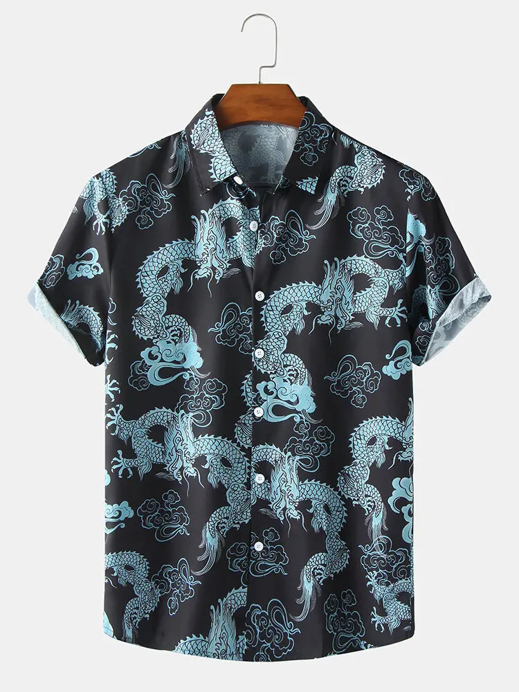 Men Clothing 2022 Summer Shirts Men's Print Pattern Men's Shirt Tide Brand Fashion Short Sleeve Lapel Camisas Para Hombre
Men Clothing 2022 Summer Shirts Men's Print Pattern Men's Shirt Tide Brand Fashion Short Sleeve Lapel Camisas Para Hombre