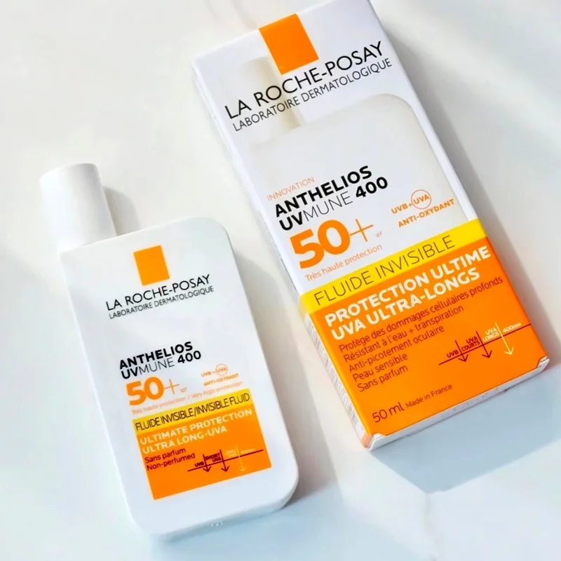 

La Roche Posay солнцезащитный крем для лица и тела 50 мл Anthelios Uvmune 400 Невидимый жидкий SPF50 тонкая фотозащита кожи