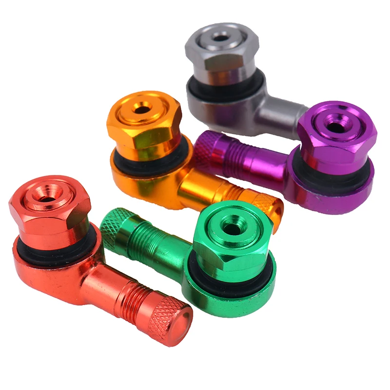 2pcs 90 Degree Angle CNC Aluminum Valve Stem Motorcycle Wheel Tire Tubeless Valve Stems For 10mm 11.3mm Rim Wheel Parts
2pcs 90 Degree Angle CNC Aluminum Valve Stem Motorcycle Wheel Tire Tubeless Valve Stems For 10mm 11.3mm Rim Wheel Parts