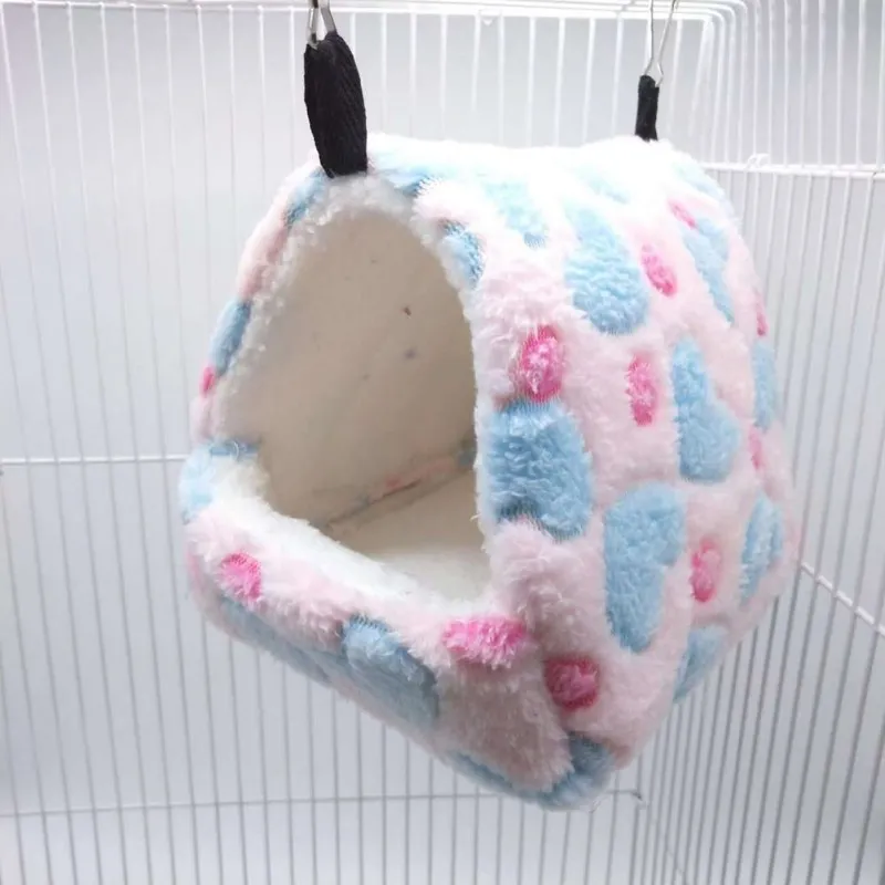 Cute Hamster Bed Bird Parrot Soft Comfortable Nest Plush Hanging Hammock Nest House Sleeping Bed Warm Nest Pet Products
Cute Hamster Bed Bird Parrot Soft Comfortable Nest Plush Hanging Hammock Nest House Sleeping Bed Warm Nest Pet Products