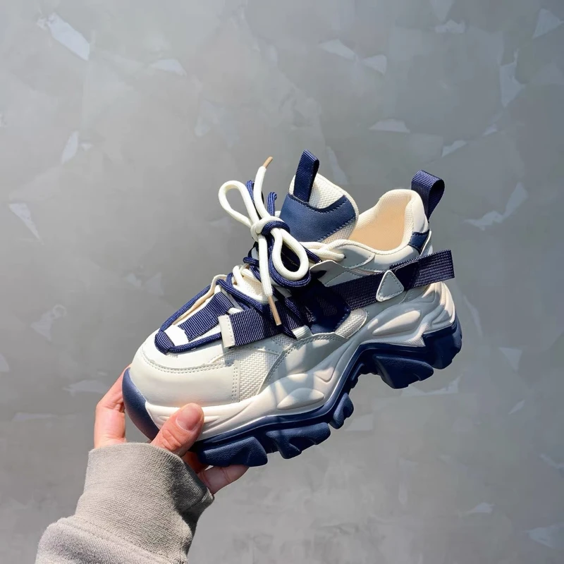 2022 Spring New Daddy Shoes Women's Breathable Casual Sports Shoes Shoes Women's Thick Bottom Motorcycle Women's Shoes
2022 Spring New Daddy Shoes Women's Breathable Casual Sports Shoes Shoes Women's Thick Bottom Motorcycle Women's Shoes
