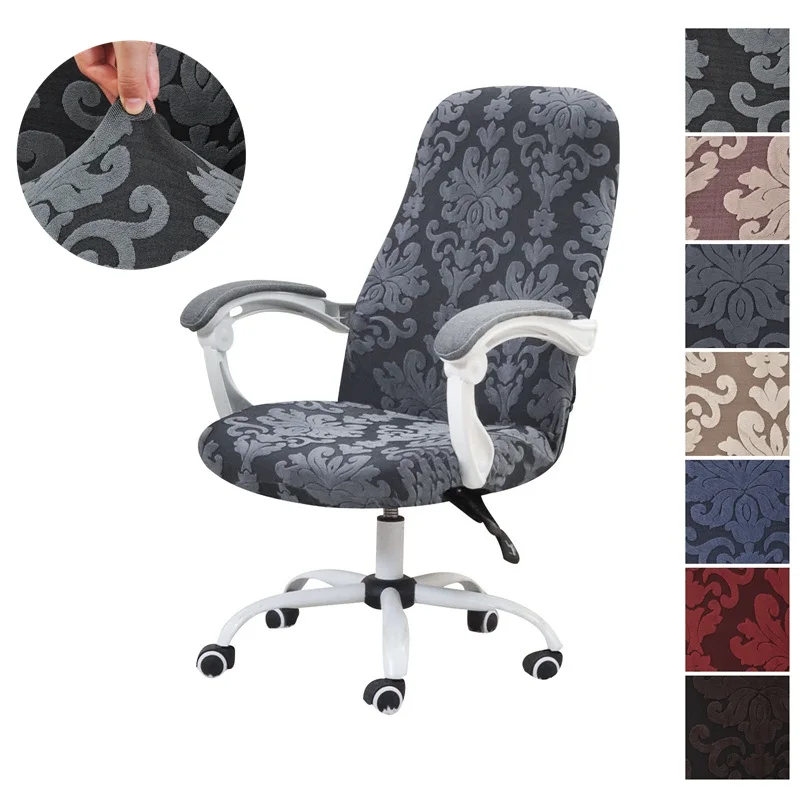 Jacquard Elastic Seat Cover for Computer Chair Slipcover Stretch Office Chair Cover Spandex Seat Protector Chair Seat Case S/M/L
Jacquard Elastic Seat Cover for Computer Chair Slipcover Stretch Office Chair Cover Spandex Seat Protector Chair Seat Case S/M/L