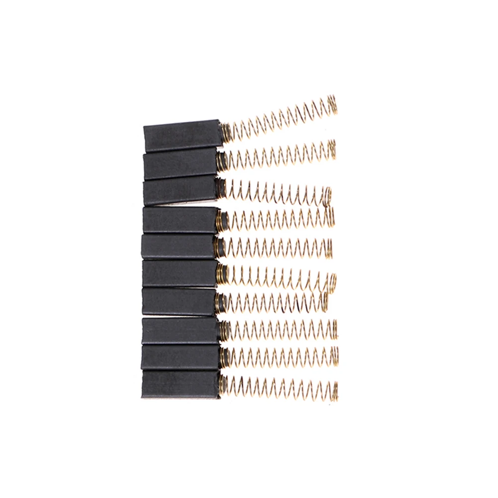 Graphite Brush Carbon Brushes 15x4x4mm Gold 10 Pcs/Set Black Copper Wire Graphite Machine Tool Appliance Hot Sale
Graphite Brush Carbon Brushes 15x4x4mm Gold 10 Pcs/Set Black Copper Wire Graphite Machine Tool Appliance Hot Sale
