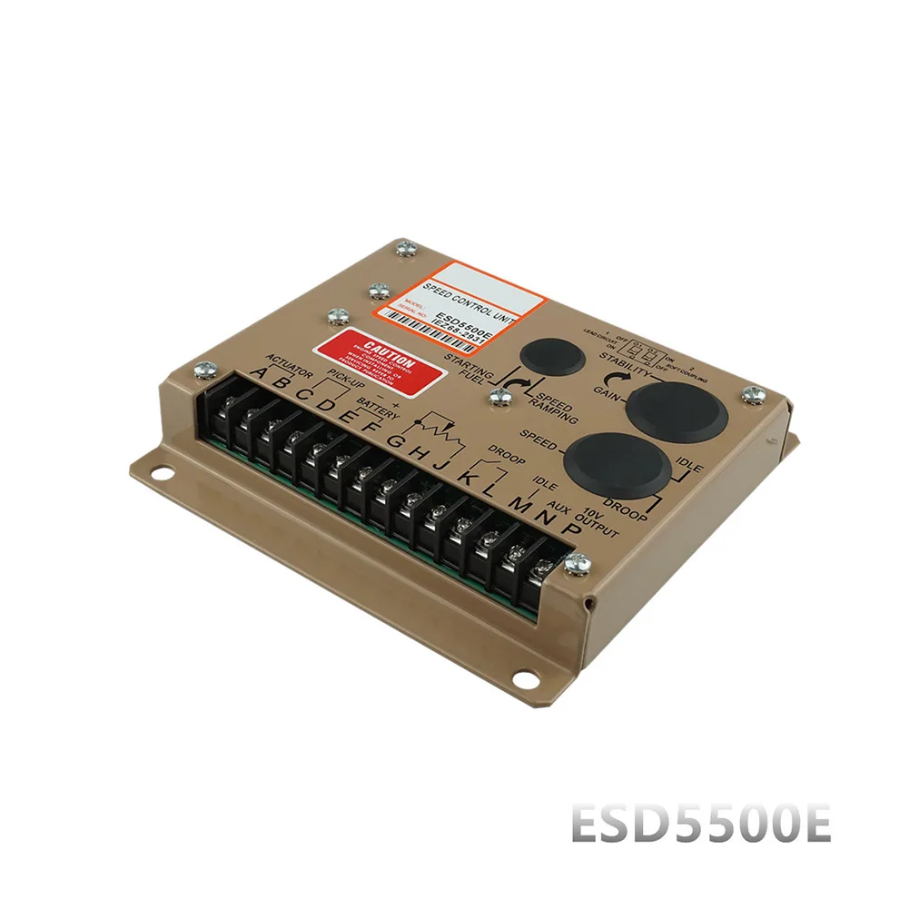 Электронный регулятор скорости двигателя ESD5500E, регулятор скорости ESD5500E для генератора, запчасти, регулятор скорости 1K-7,5 K
Электронный регулятор скорости двигателя ESD5500E, регулятор скорости ESD5500E для генератора, запчасти, регулятор скорости 1K-7,5 K