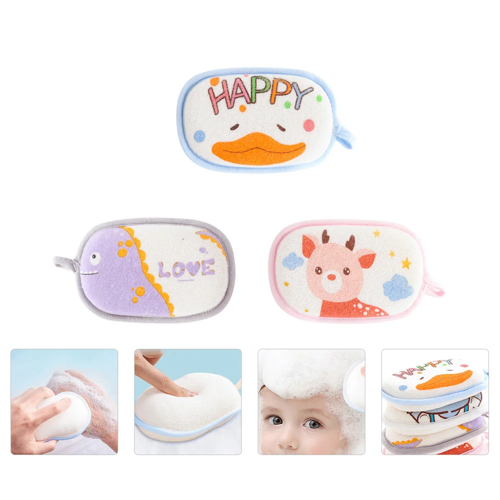 3pcs Cartoon Kid Bath Cleaning Sponge Comfortable Cartoon Body Cleaning Scrubber Bath Scrubber
3pcs Cartoon Kid Bath Cleaning Sponge Comfortable Cartoon Body Cleaning Scrubber Bath Scrubber