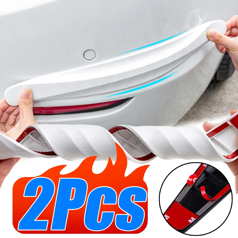 2Pcs Anti Collision Car Bumper Guard Strip Scratch Protector Front Rear Protection StripsCrash Blade Auto Exterior Accessories
2Pcs Anti Collision Car Bumper Guard Strip Scratch Protector Front Rear Protection StripsCrash Blade Auto Exterior Accessories