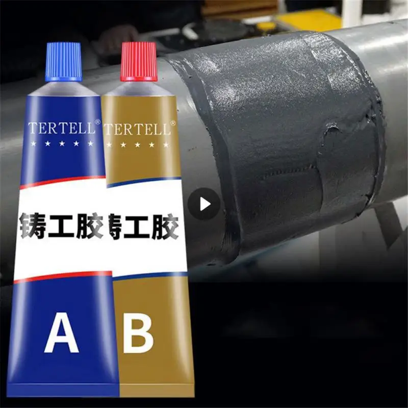 New A+B Glue Casting Adhesive Industrial Repair Agent Casting Metal Cast Iron Trachoma Stomatal Crackle Welding Glue 20/70/100g
New A+B Glue Casting Adhesive Industrial Repair Agent Casting Metal Cast Iron Trachoma Stomatal Crackle Welding Glue 20/70/100g