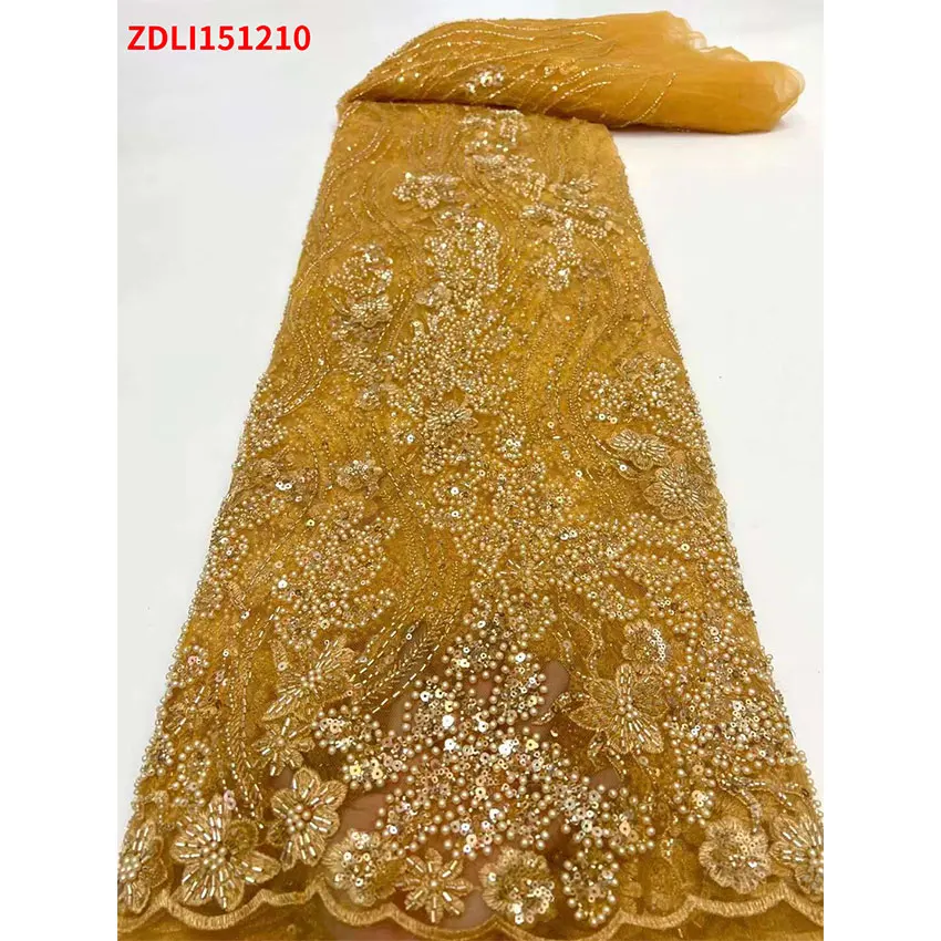 French Lace Eco-Friendly Fabric Elegant Nigeria Net Tulle With sequinces and Beaded For Women Sewing Clothes ZDLI151210
French Lace Eco-Friendly Fabric Elegant Nigeria Net Tulle With sequinces and Beaded For Women Sewing Clothes ZDLI151210