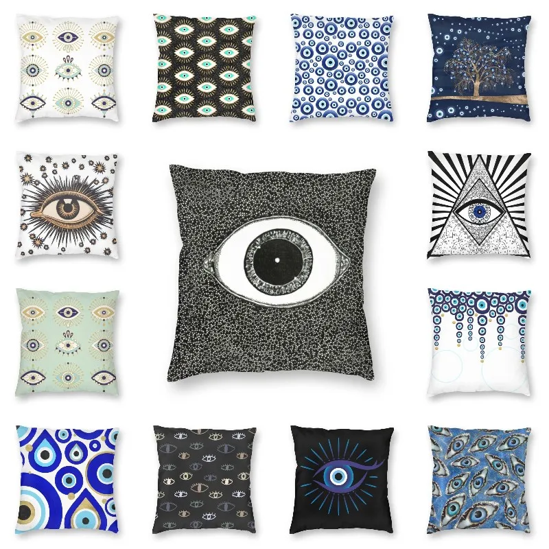 Nordic Fashion Turkish Boho Evil Eye Amulet Pillow Case Nazar Boho Charm Cushion Cover for Sofa Car Chair Home Decor Pillow cove
Nordic Fashion Turkish Boho Evil Eye Amulet Pillow Case Nazar Boho Charm Cushion Cover for Sofa Car Chair Home Decor Pillow cove