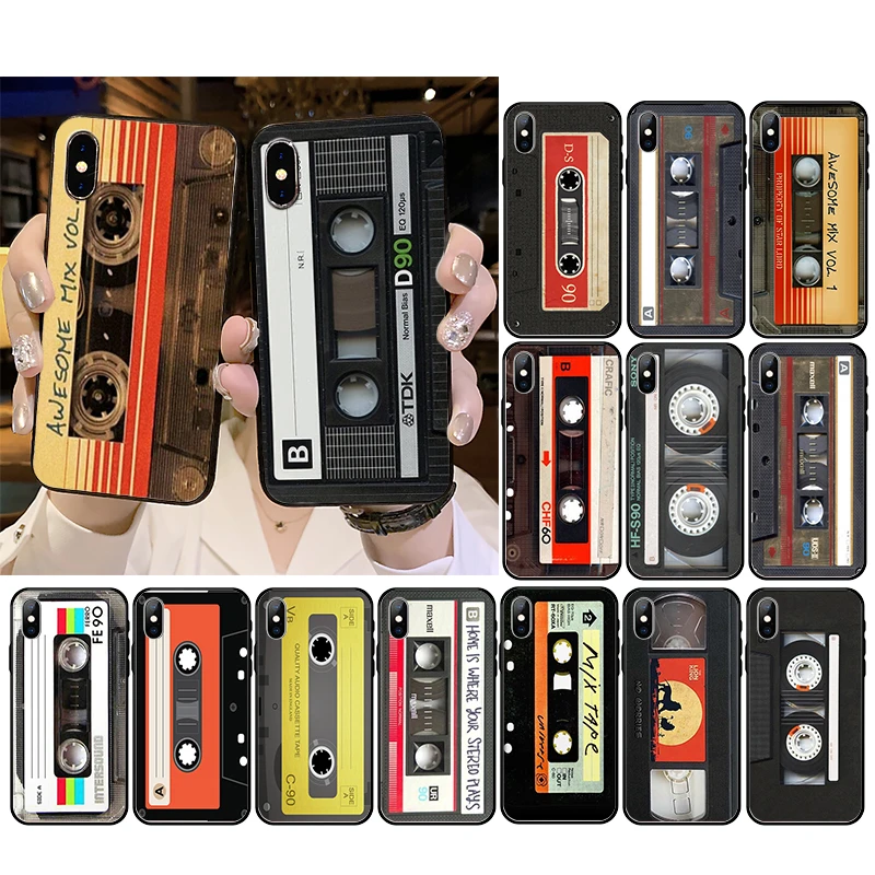 Original Retro Cassette Tape Phone Case For iphone 14 Pro Max 13 Pro Max 12mini 12 11 ProMax XS MAX XR SE2 8 7 plus X
Original Retro Cassette Tape Phone Case For iphone 14 Pro Max 13 Pro Max 12mini 12 11 ProMax XS MAX XR SE2 8 7 plus X